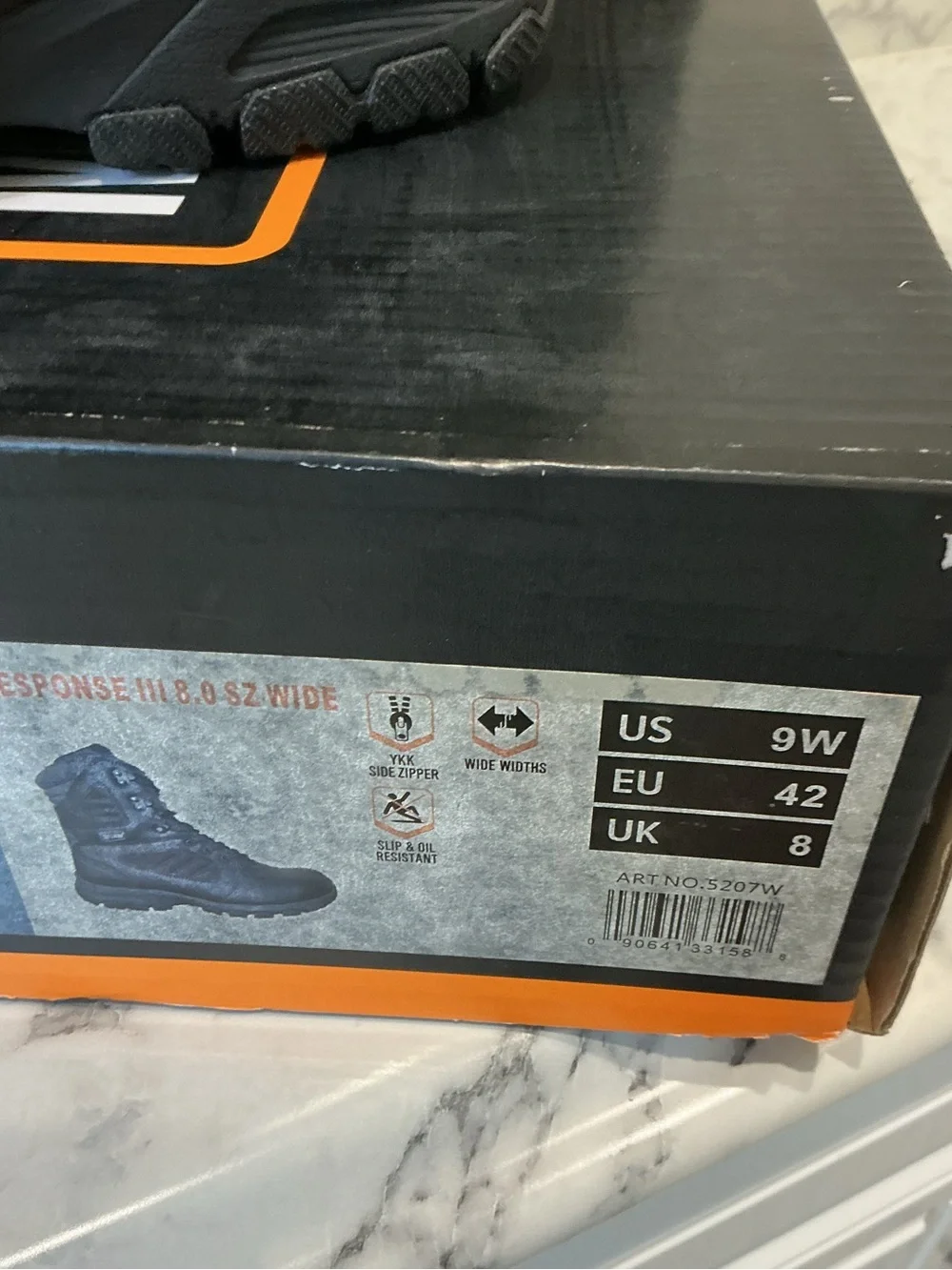 Magnum Black Men's Waterproof Tactical Side Zip & Lace-Up Boots